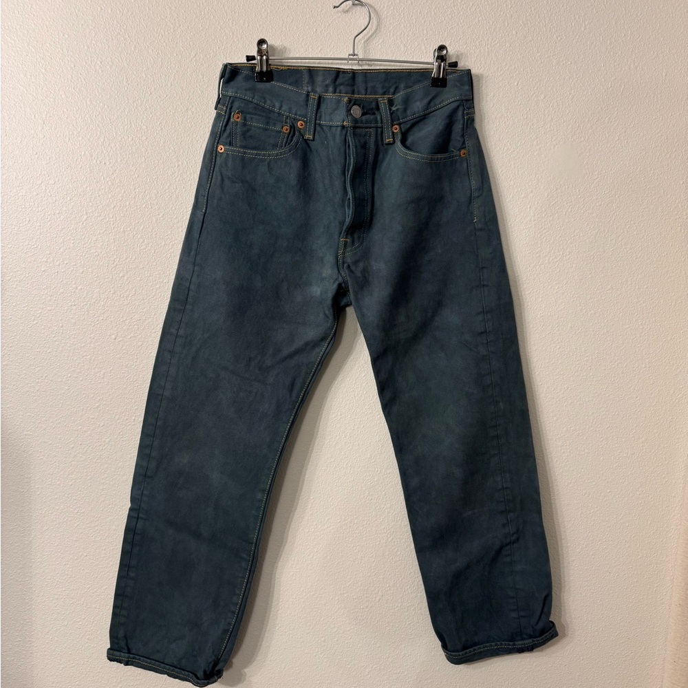 Levi's Teal Denim Jeans